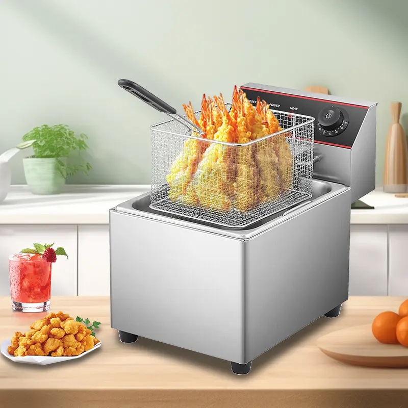 Compact Electric Single 8L Fryer - ...
