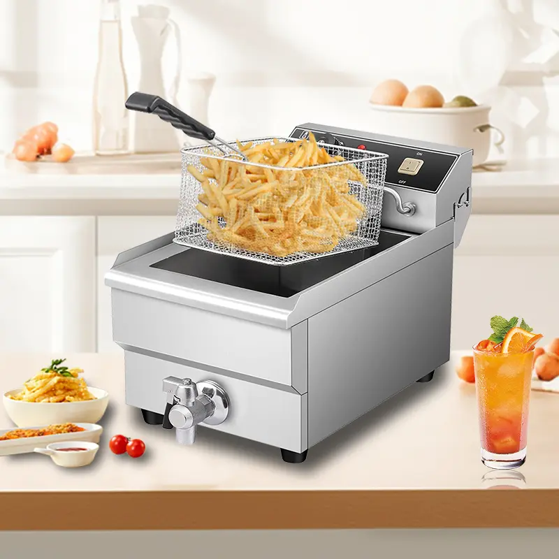 10L Commercial Electric Fryer - Pro...