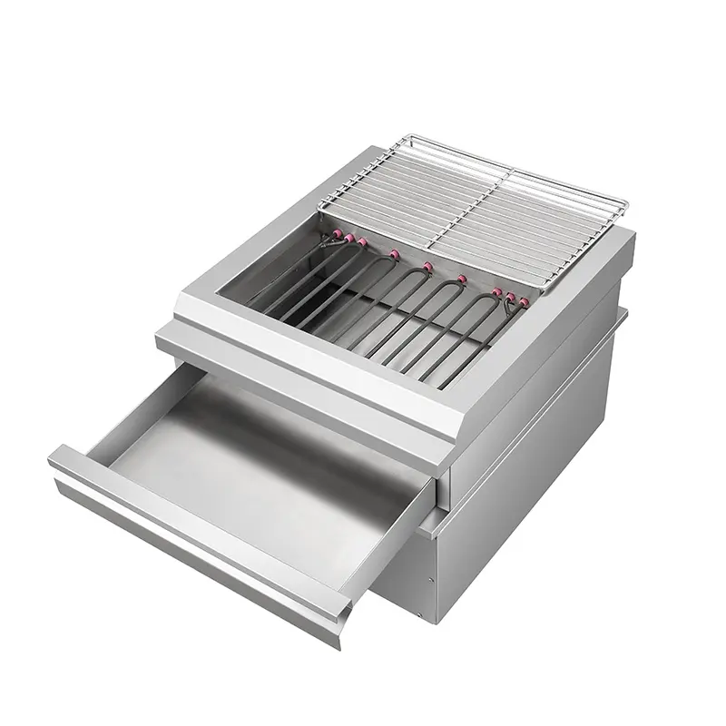 Commercial SUS304 Electric Barbecue Machine for Grilling